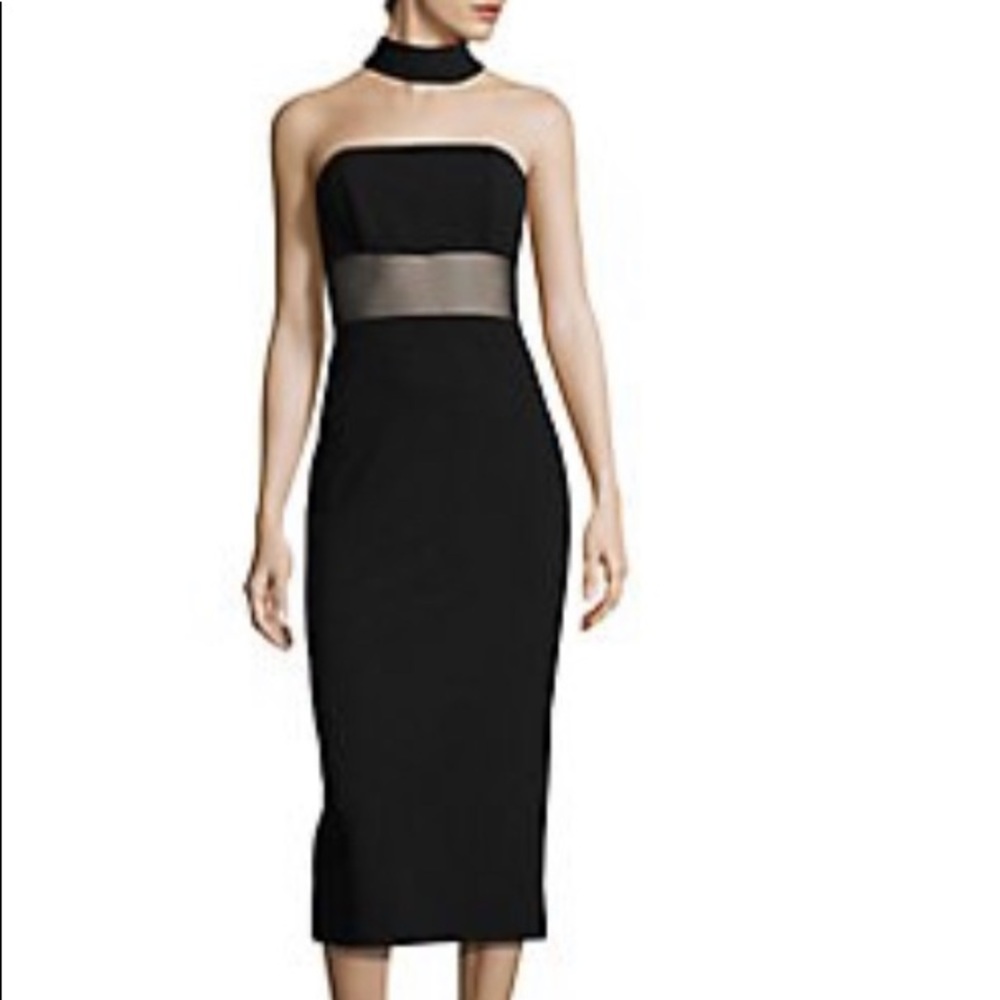 Black ABS size 4 dress